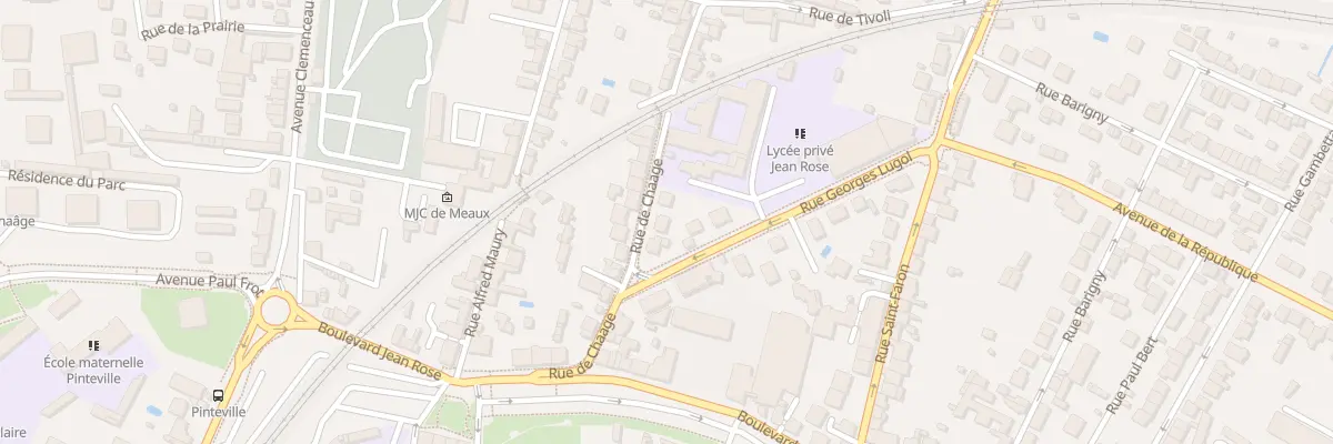 Plan du 10 Rue de Chaage à Meaux
