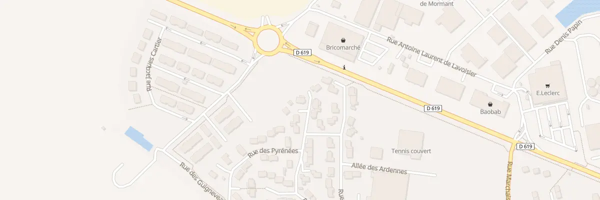Plan du 2 Rue du Jura à Mormant