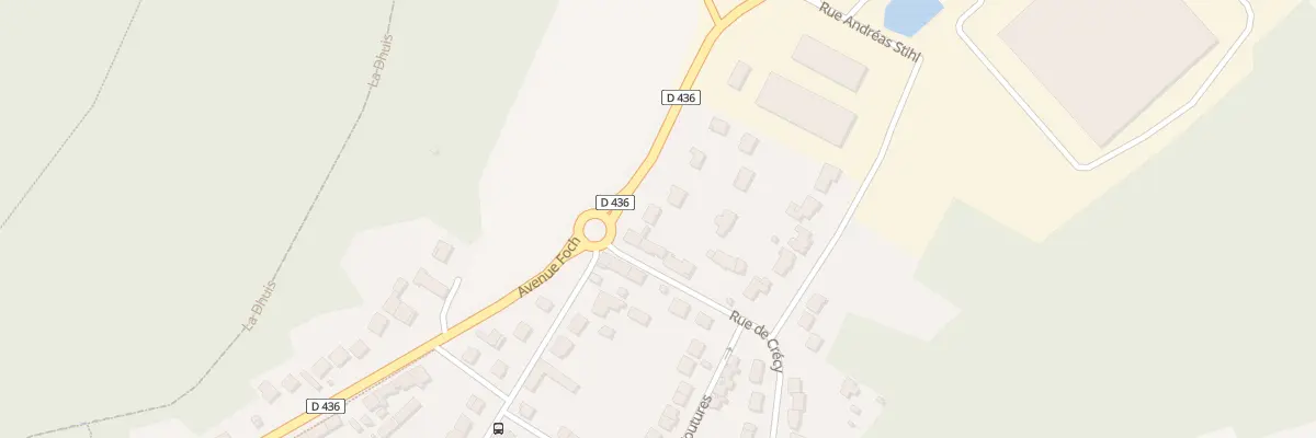 Plan du 110 Rue de Meaux à Quincy-Voisins