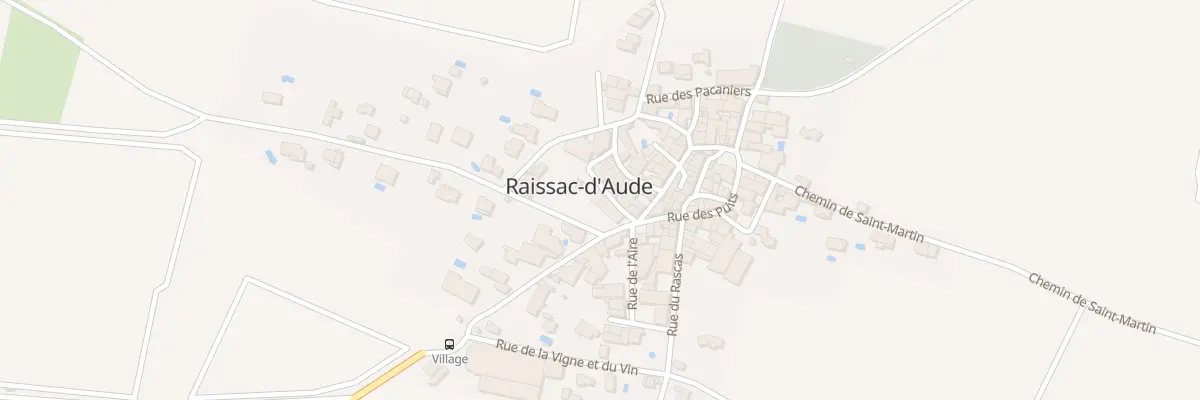 Plan du 1 Rue du Parc à Raissac-d’Aude