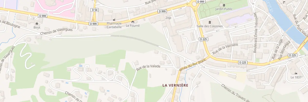 Plan du 22B Rue de la Valade à Saint-Affrique