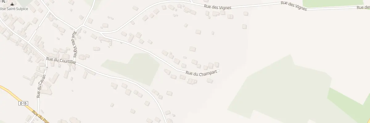 Plan du 19 Rue du Champart à Machemont