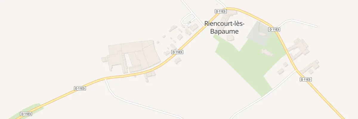 Plan du 15 Rue Principale à Riencourt-lès-Bapaume
