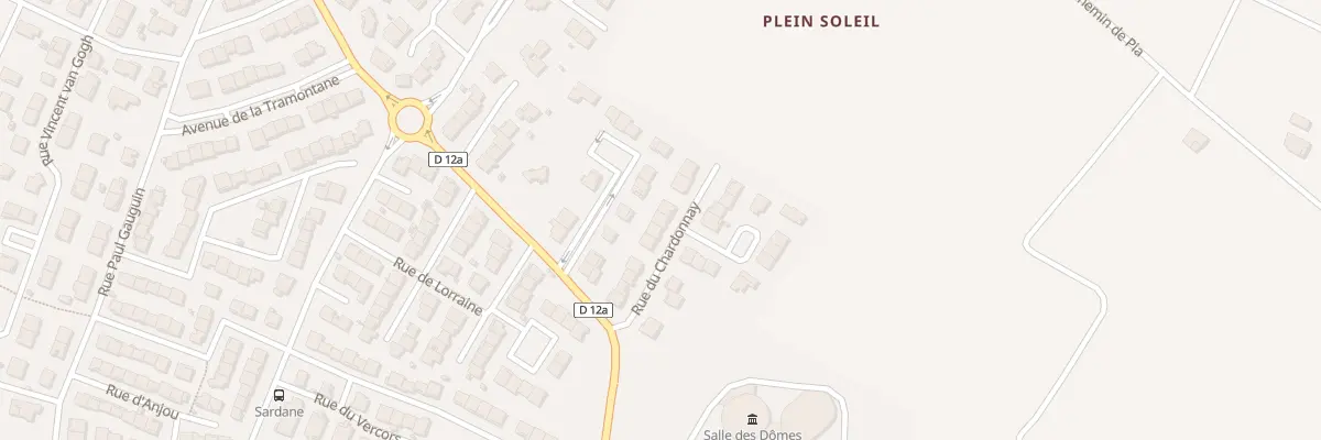 Plan du 13 Rue Chardonnay à Rivesaltes