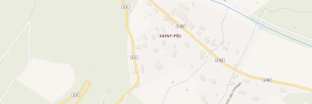 Plan du 6 Lot Saint-Pol à Camarès