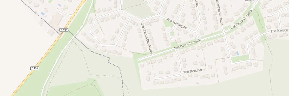 Plan du 8 Rue Charles Baudelaire à Crépy-en-Valois
