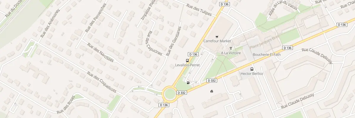 Plan du 64 Av Levallois Perret à Crépy-en-Valois