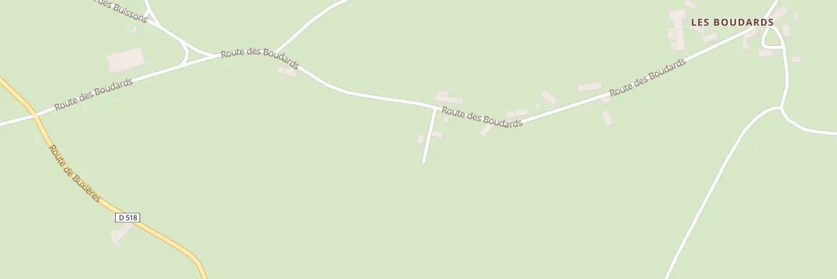 Plan du 5152 Les Boudards à Durmignat