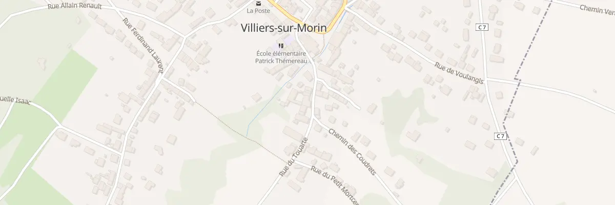 Plan du 22B Rue du Touarte à Villiers-sur-Morin