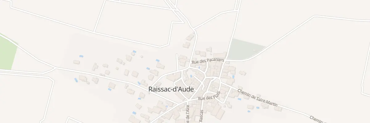 Plan du 1 Rue Ancien Lavoir à Raissac-d’Aude
