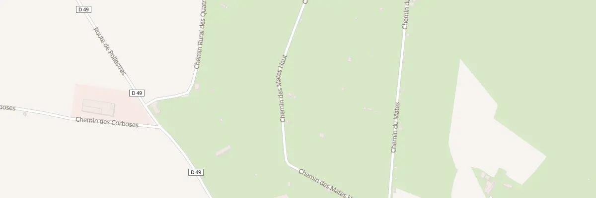 Plan de Els Maters à Bages