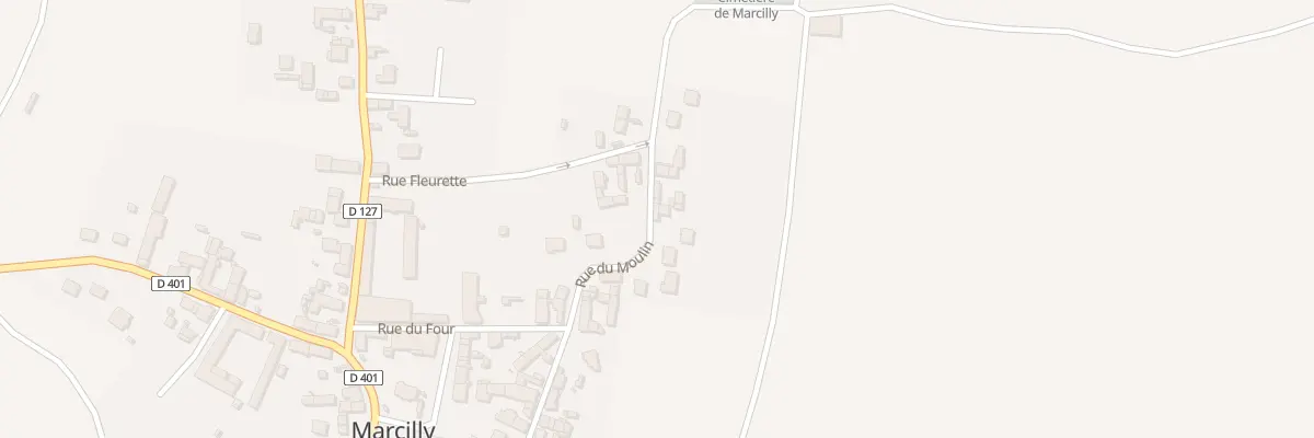 Plan du 22B Rue du Moulin à Marcilly