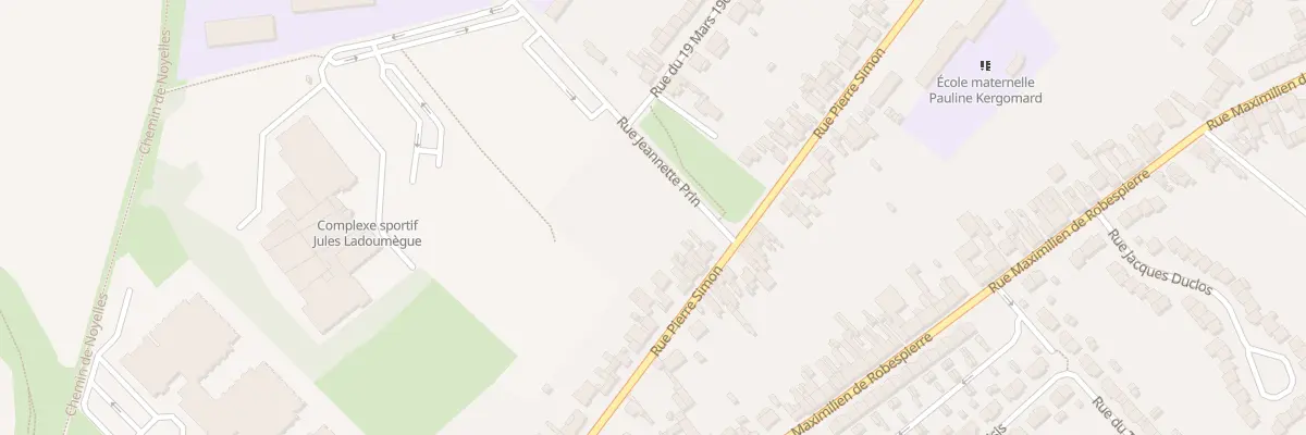 Plan du 47 Rue Pierre Simon à Méricourt