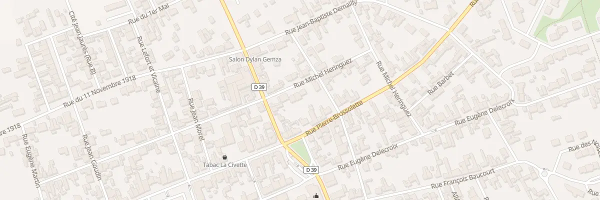 Plan du 16 Rue Léon Boursier à Annay