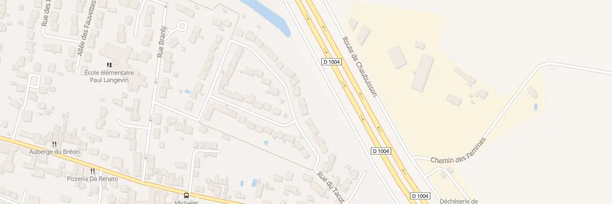 Plan du 16 Rue Georges Brassens à Fontenay-Trésigny