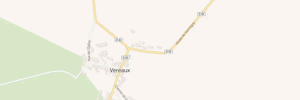 Plan du 7 Rte de Germigny à Vereaux