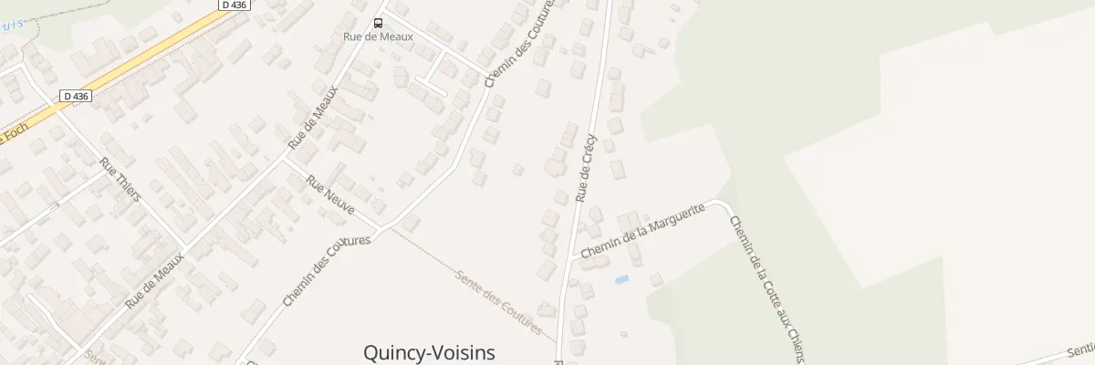 Plan du 34 Rue de Crécy à Quincy-Voisins