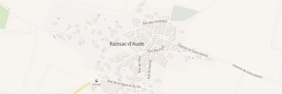Plan du 1 Rue de la Croix à Raissac-d’Aude