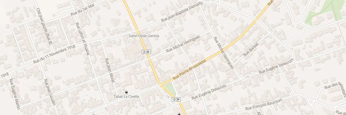 Plan du 14 Rue Léon Boursier à Annay