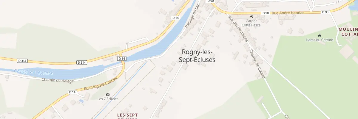Plan du 20 Rue Henri Quatre à Rogny-les-Sept-Écluses