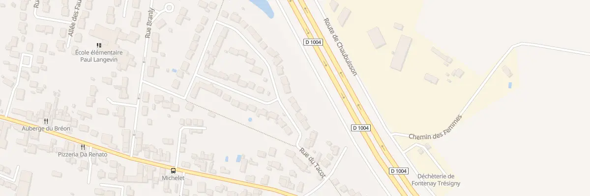 Plan du 12 Rue Georges Brassens à Fontenay-Trésigny