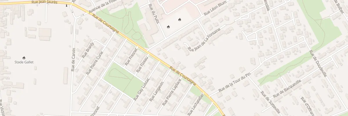 Plan du 290 Rue de Courtaigne à Noyelles-sous-Lens