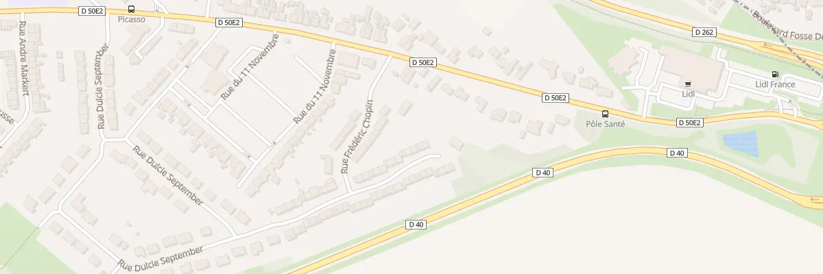 Plan du 29 Rue Marie Curie Sklodowska à Méricourt