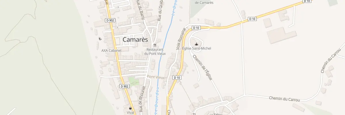 Plan du 11 Voie Romaine à Camarès