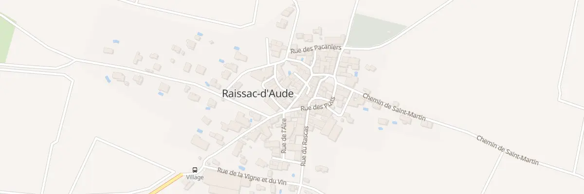Plan du 3 Rue du Tilleul à Raissac-d’Aude