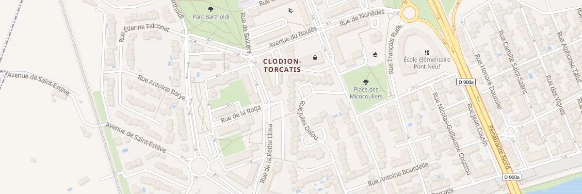 Plan du 29 Rue Jules Dalou à Perpignan