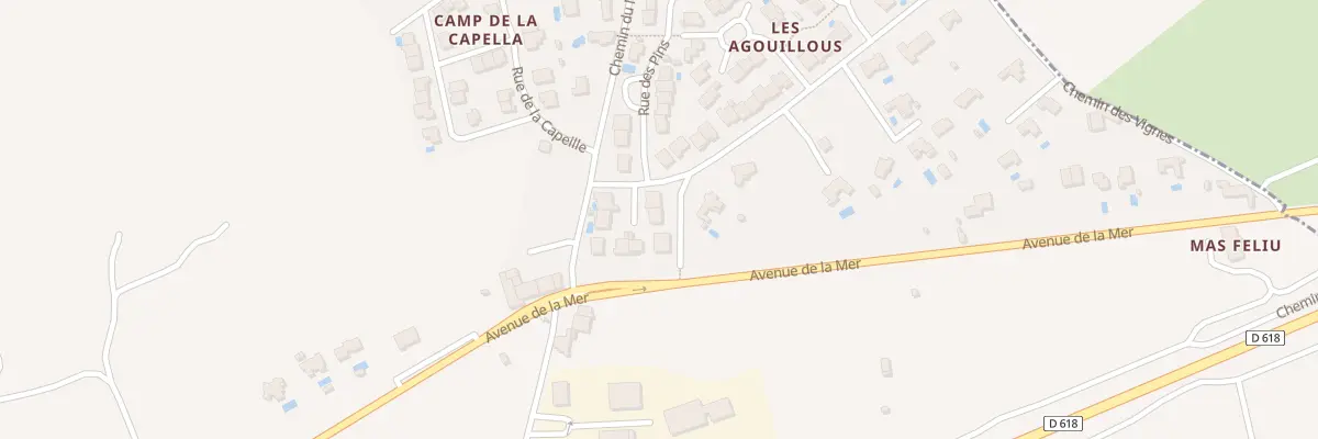 Plan du 3 Pla des Micocouliers à Montesquieu-des-Albères