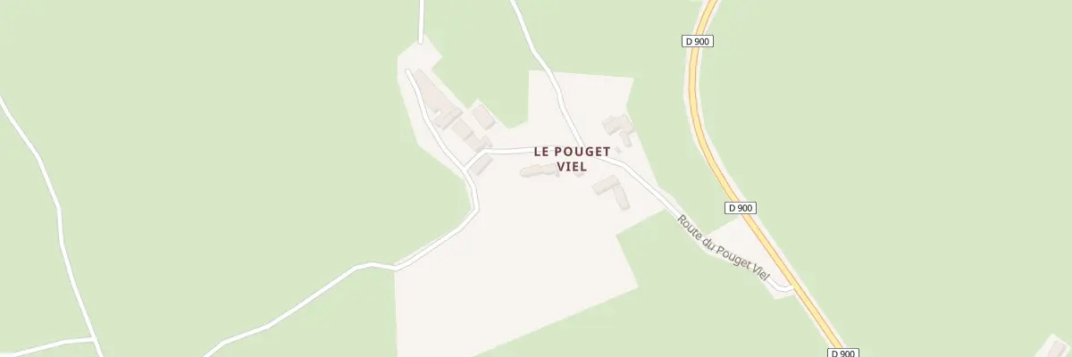 Plan du 5273 Le Pouget Viel à Saint-Chély-d’Aubrac