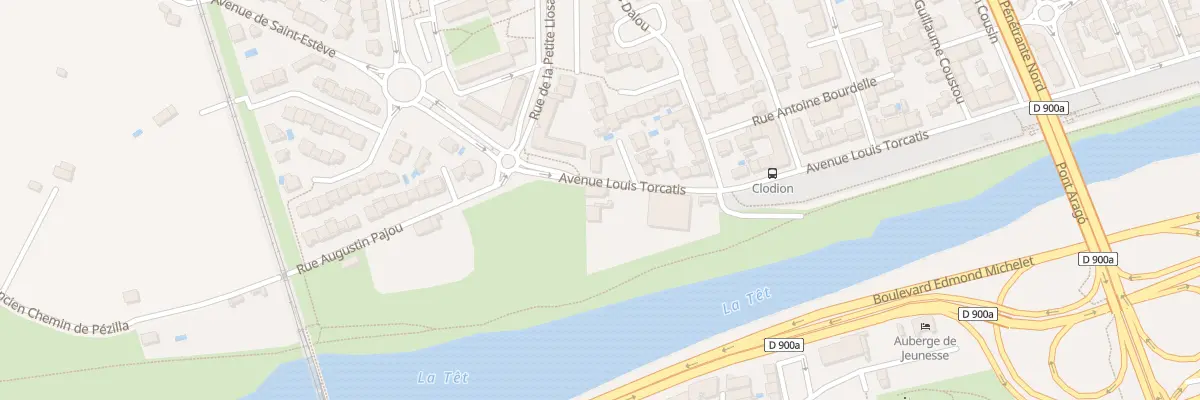 Plan du 99 Av Louis Torcatis à Perpignan