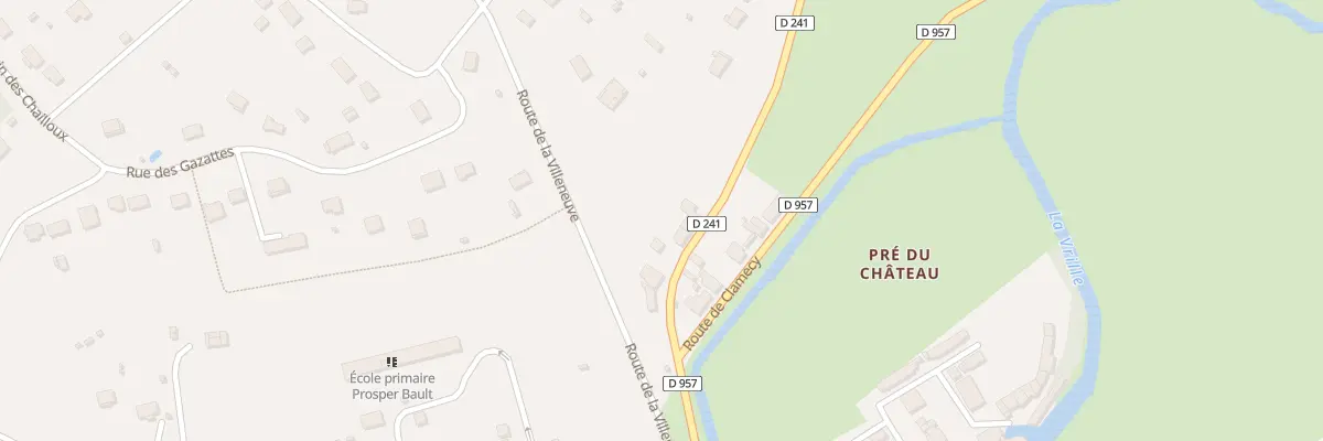Plan du 5 Rue de la Petite Montagne à Neuvy-sur-Loire