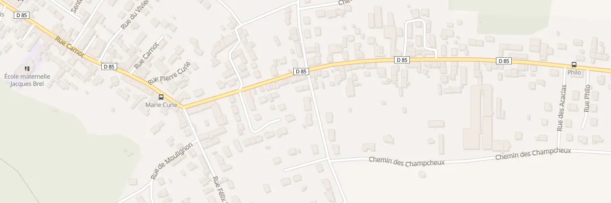 Plan du 70 Rue de Crécy à Quincy-Voisins