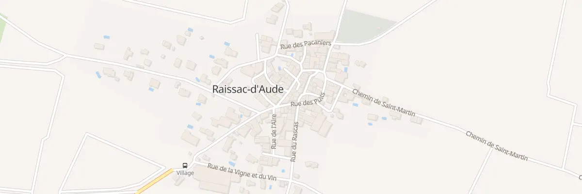 Plan du 6 Rue de la Croix à Raissac-d’Aude
