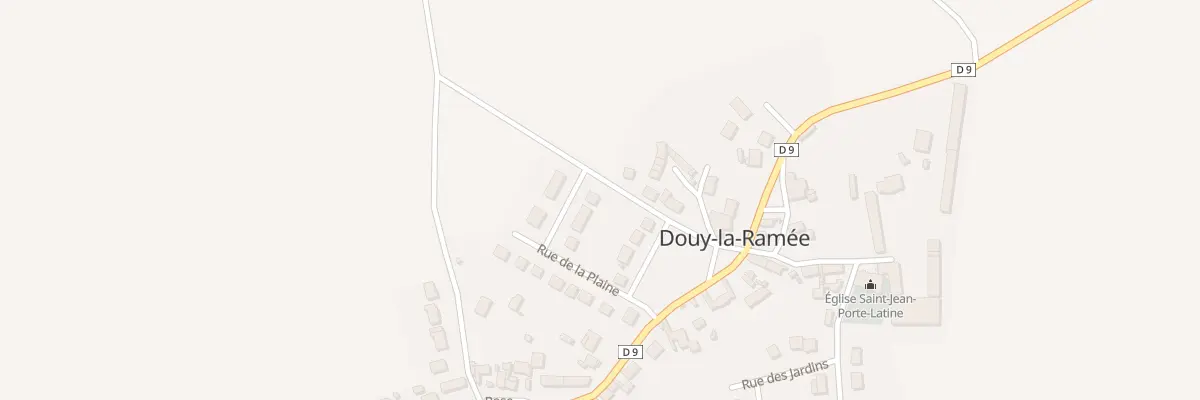 Plan du 8 Rue des Coquelicots à Douy-la-Ramée