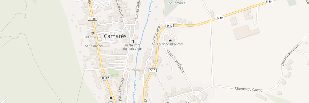 Plan du 29 Rue de l’Eglise à Camarès