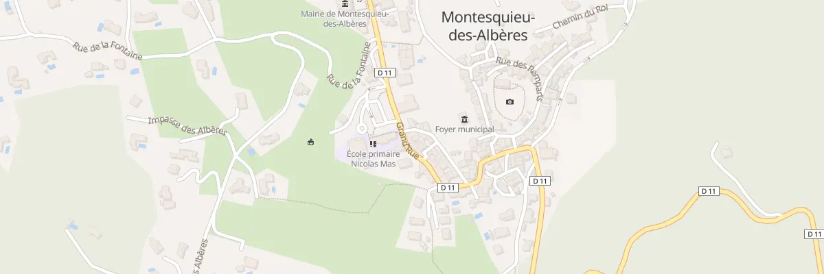 Plan du 22 Rue de l’Ancienne Poste à Montesquieu-des-Albères