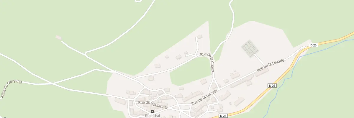 Plan du 5195 La Chaux d’Espinchal à Espinchal
