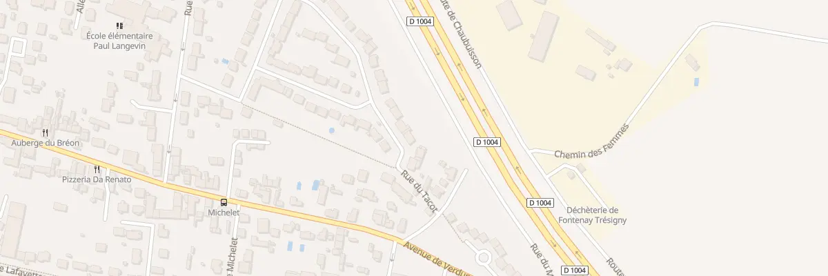 Plan du 6 Rue Georges Brassens à Fontenay-Trésigny