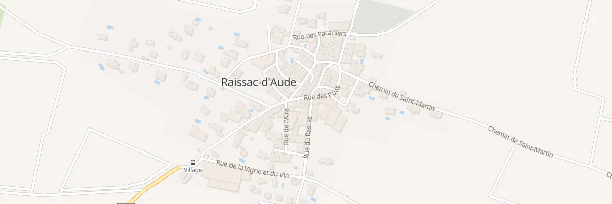 Plan du 6 Rue des Puits à Raissac-d’Aude