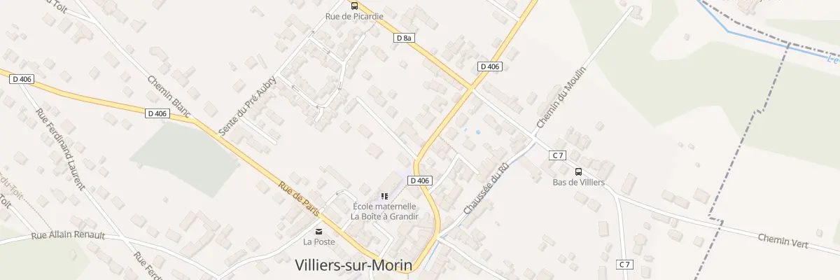 Plan du 4 Rue de Paris à Villiers-sur-Morin