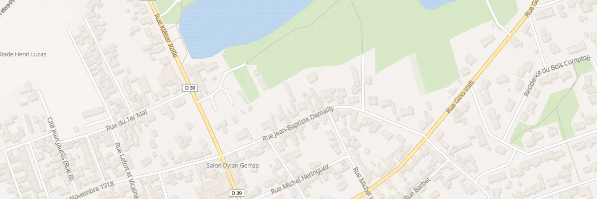 Plan du 23B Rue Jean Baptiste Demailly à Annay