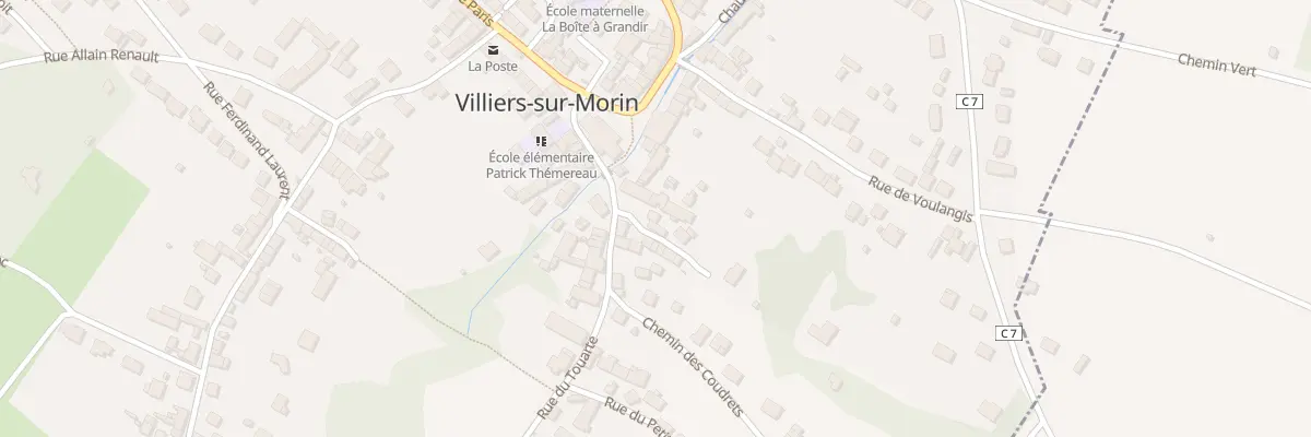 Plan du 13 Rue du Touarte à Villiers-sur-Morin