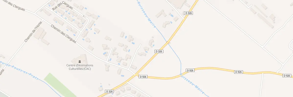 Plan du 6 La Coste à Ginestas