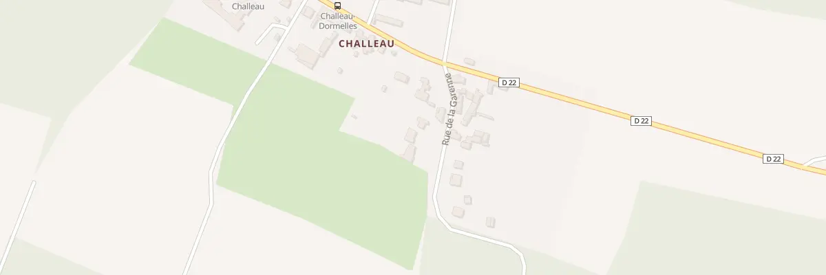 Plan du 6 Rue de la Garenne à Dormelles