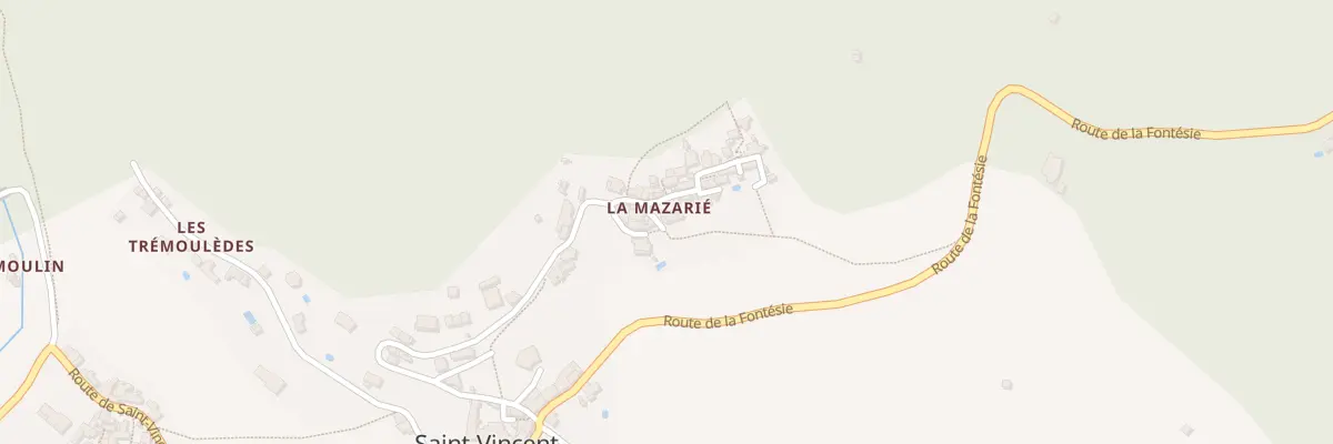 Plan du 5059 La Mazarie à Saint-Vincent-d’Olargues