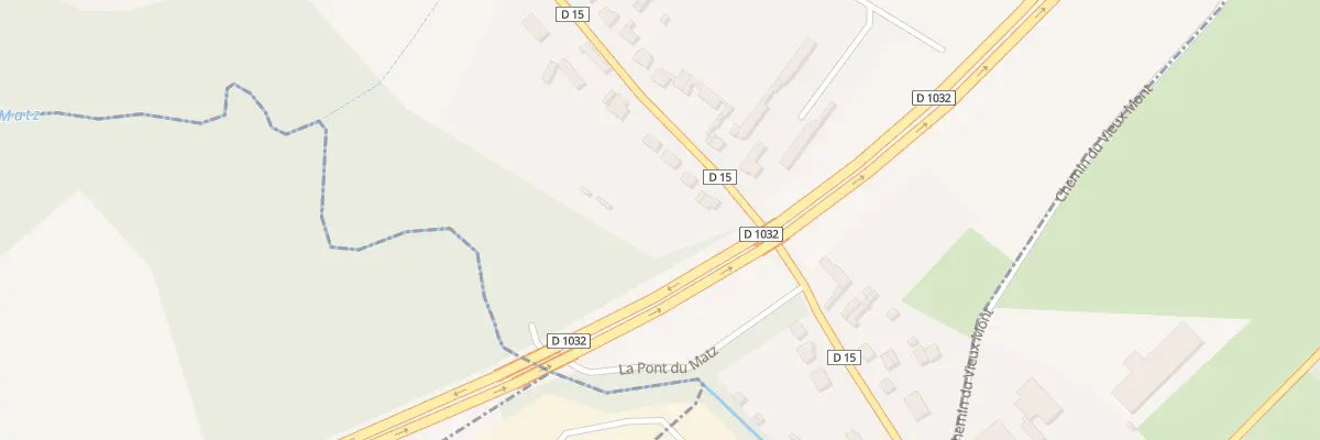 Plan du 31 Rue du Pont du Matz à Machemont