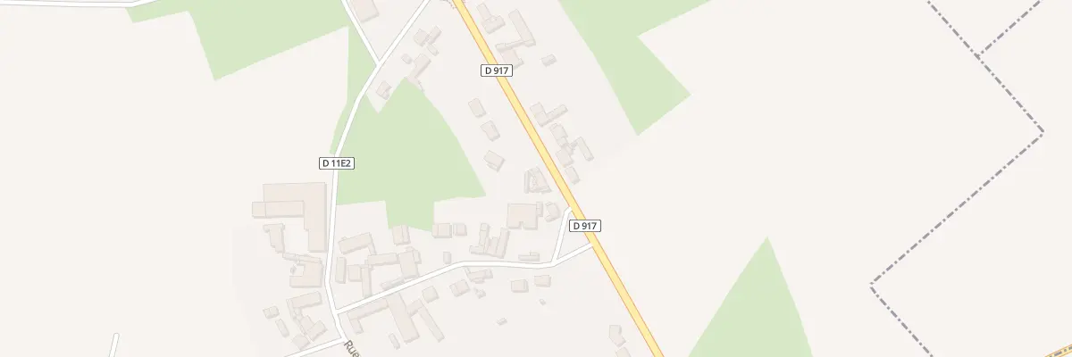 Plan du 11 Rte Nationale à Beaulencourt